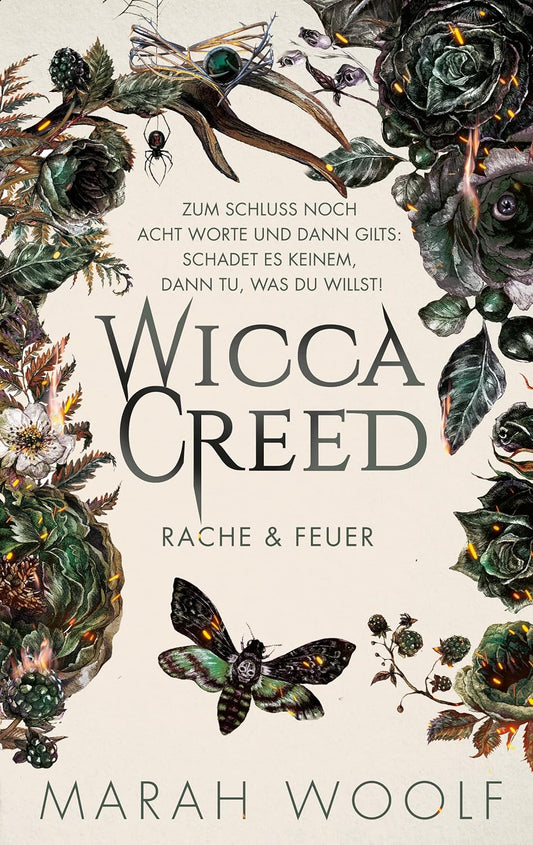 WiccaCreed | Rache & Feuer signiert (WiccaChroniken 3) ohne farbigen Buchschnitt | epische Vampire Witches Fantasy Romantasy